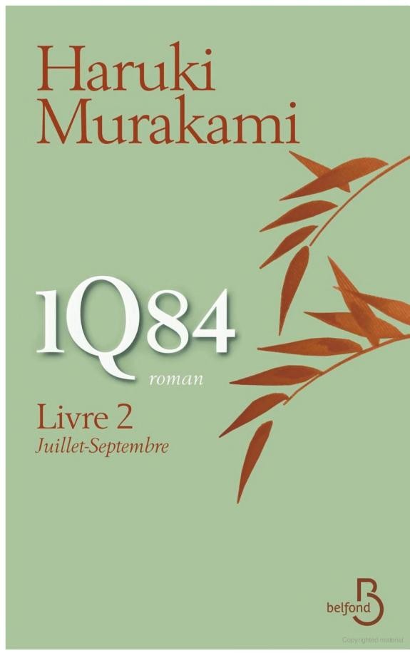 1Q84 : Juillet-Septembre