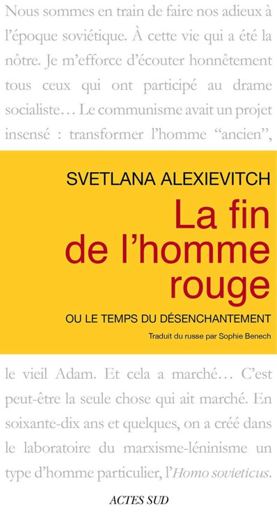La fin de l'homme rouge ou le temps du désenchantement